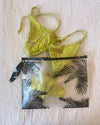 TROPIC PALM WRISTLET POUCH