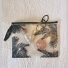 TROPIC PALM WRISTLET POUCH