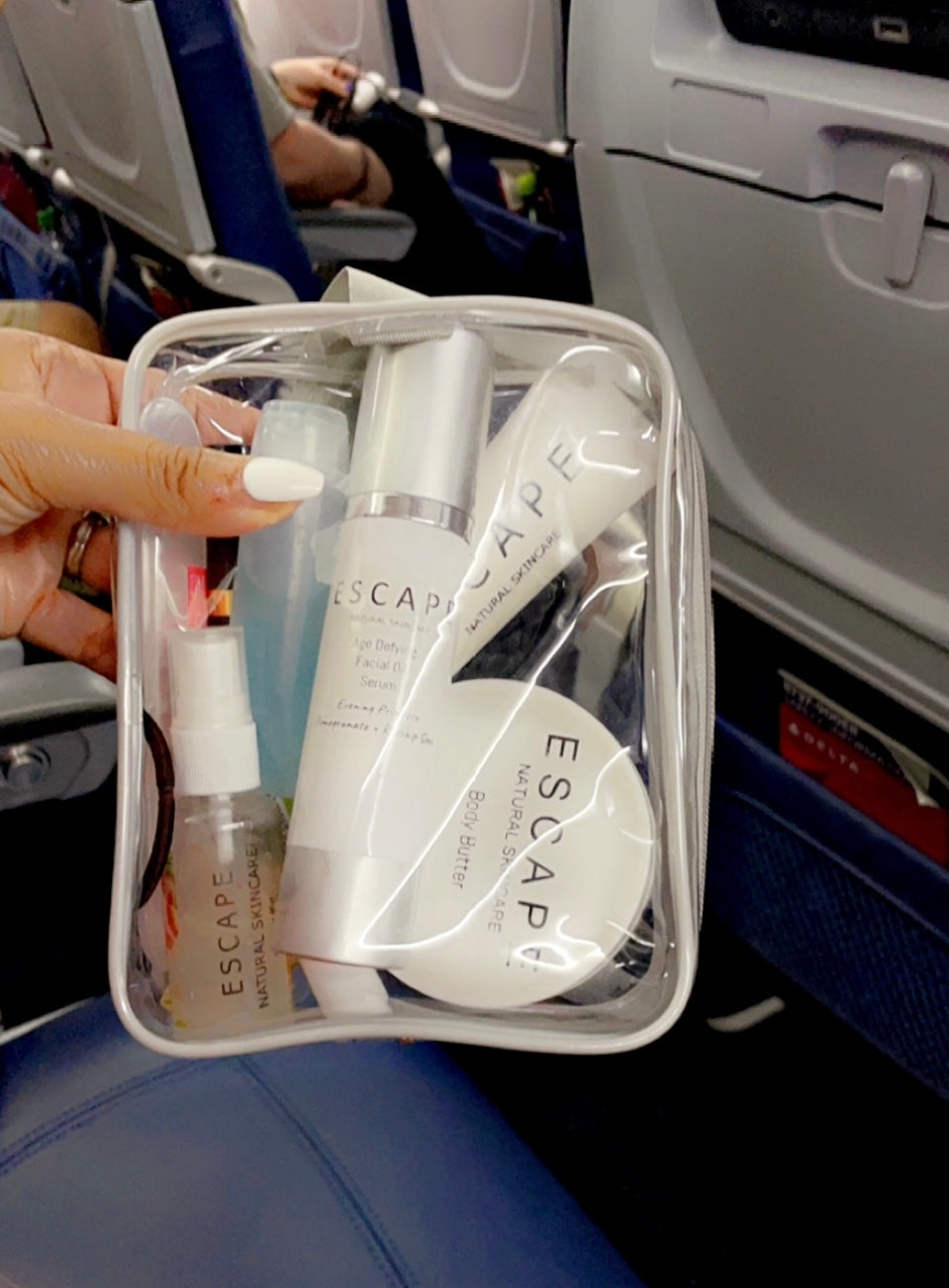 Getaway Clear Travel Pouches